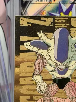 Frieza G10 Gold Foil Vintage Card JPP/AMADA 1999 Funimation Dragon Ball Z - Image 3