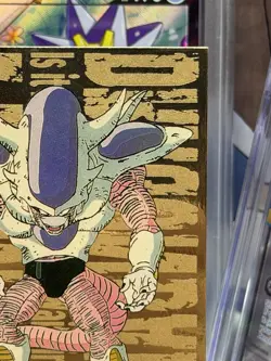 Frieza G10 Gold Foil Vintage Card JPP/AMADA 1999 Funimation Dragon Ball Z - Image 4