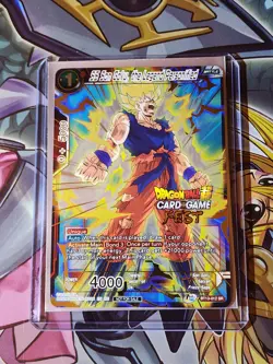 Fest Stamped SS Son Goku the Legend Personified Dragon Ball Super Card BT13-012 - Image 1