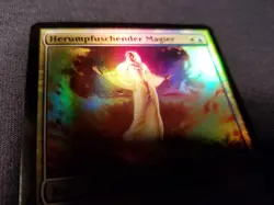 MTG 1x Alara Reborn gold rare LP German FOIL Meddling Mage ships w/ tracking - Image 3