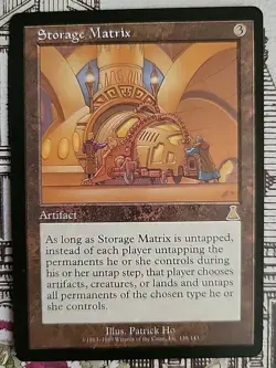 MTG Storage Matrix x1 LP ~Urza's Destiny (Magic the Gathering)*Free Shipping* - Image 1
