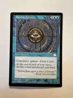 Psychic Vortex - RESERVED LIST - MTG Weatherlight - LP - Image 1