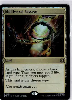 Multiversal Passage Marvel's Spider-Man Foil NM R 0180 - Image 1