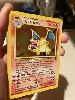 Pokemon TCG Charizard Base Set 2 4/130- (1999-2000) Holo Rare Holo Unlimited - Image 5