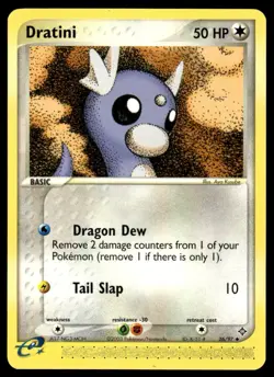 Pokemon TCG Dragon #26/97 Dratini LP+ - Image 1