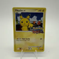 Pikachu - 7/16 - Pokemon Rumble - Holo Stamped - TCG 2009 - English - LP - Image 1