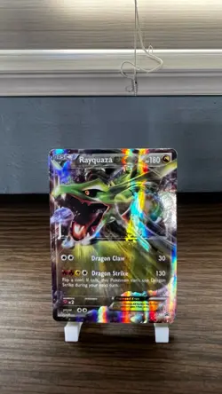 Pokemon Rayquaza EX #XY73 Holo Promo Card 180HP Dragon Type XY Basic - Image 1