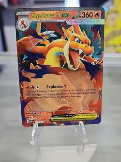 Pokemon Mega Charizard Y Ex Mega Evolutions- Ascended Heros 022/217 NM - Image 4