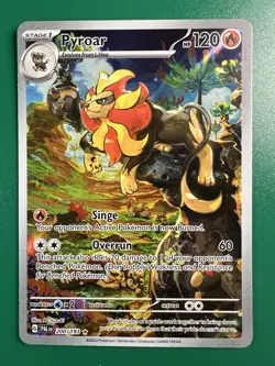 Pokemon TCG | Paldea Evolved |Pyroar Collector Lot | Master Ball Reverse/IR | NM - Image 1