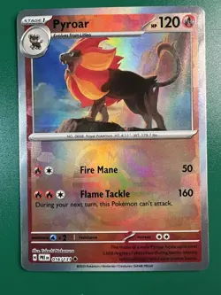Pokemon TCG | Paldea Evolved |Pyroar Collector Lot | Master Ball Reverse/IR | NM - Image 3