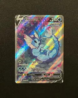Vaporeon V SWSH181 Vaporeon VMAX Premium Collection 2021 Pokemon - Image 1