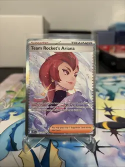 Team Rocket’s Ariana 237/182 SIR Destined Rivals Pokemon TCG Cards - Image 1