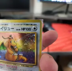 Pokemon Dragonite Card No.149 Japanese Fossil Rare Holo 1996 - Image 3