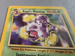 KOGA’S WEEZING 50/132 - Gym Challenge - VINTAGE WOTC Pokemon Card - NM TCG Nice - Image 2