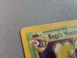 KOGA’S WEEZING 50/132 - Gym Challenge - VINTAGE WOTC Pokemon Card - NM TCG Nice - Image 3