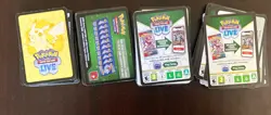 Pokemon TCG Live Code Card Bulk Lot 150+ Mixed Sword Shield Scarlet Violet Sets - Image 1