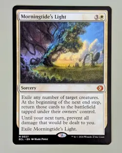 Morningtide's Light - Lorwyn Eclipsed #27 Mythic Rare - Mint, Pack Fresh - MtG - Image 1