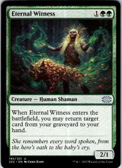 Magic | 2X2 | Eternal Witness | 145 | Normal | NM - Image 1