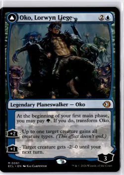 Oko, Lorwyn Liege Lorwyn Eclipsed Regular NM M 0061 - Image 1