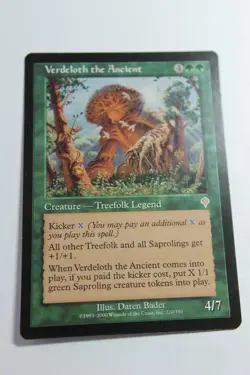 MTG Verdeloth the Ancient x1- -Invasion-Lightly Played - Image 1