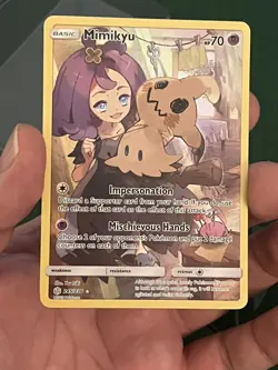 Pokemon TCG Cosmic Eclipse Mimikyu #245/236 NM - Image 1