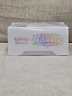Pokemon TCG Scarlet & Violet Prismatic Evolutions Elite Trainer Box ETB SEALED - Image 2