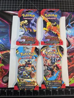 Pokemon - 2x Destined rivals blisters / 2x Mega Evolution blisters! New Sealed! - Image 2
