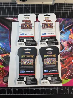 Pokemon - 2x Destined rivals blisters / 2x Mega Evolution blisters! New Sealed! - Image 4