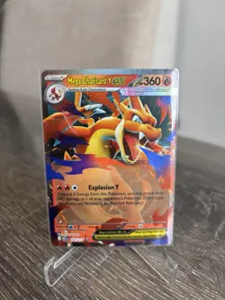 Pokemon Mega Charizard Y Ex Mega Evolutions- Ascended Heros 022/217 NM - Image 1