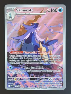 Pokemon TCG: Samurott 107/086 - Scarlet and Violet White Flare - Image 1