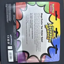Pokemon Mega Evolution Ascended Heroes Tech Sticker Collection Gastly Charmander - Image 2