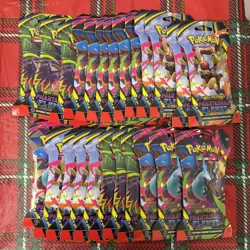 Pokemon TCG Phantasmal Flames Sleeved Booster Pack Lot of 24 Factory Sealed - Image 1