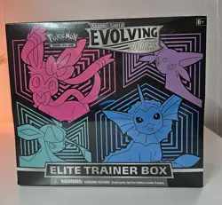 Pokemon TCG Sword & Shield Evolving Skies Elite Trainer Box FACTORY SEALED - Image 1