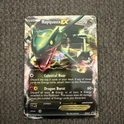 Rayquaza EX Pokemon Black & White Black Star Promo #BW47 - Image 1