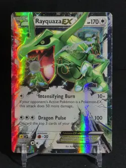 Pokemon Rayquaza EX 75/108 XY Roaring Skies Holo - LP (Clean Front) - Image 2