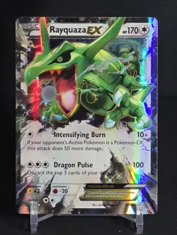 Pokemon Rayquaza EX 75/108 XY Roaring Skies Holo - LP (Clean Front) - Image 3