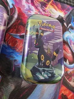 Pokemon TCG - Set Of 2 Prismatic Evolutions Umbreon Mini Tins - Factory Sealed - Image 3