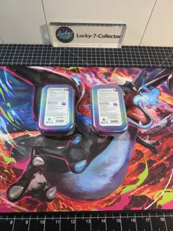 Pokemon TCG - Set Of 2 Prismatic Evolutions Umbreon Mini Tins - Factory Sealed - Image 4