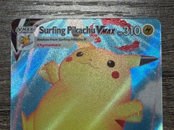 POKEMON FULL ART SURFING PIKACHU VMAX 009/025 ULTRA RARE CELEBRATIONS 2021 LP-NM - Image 2