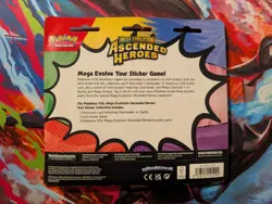 Ascended Heroes Tech Sticker Pack inc 3 boosters Pokemon TCG - New/Sealed, ENG - Image 2