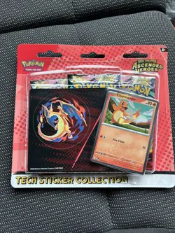 Pokemon TCG Ascended Heroes Tech Sticker Collection- Charmander FAST SHIPPING✅ - Image 1