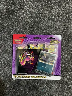 Pokemon TCG Mega Evolution Ascended Heroes - Tech Sticker Collection Gastly - Image 1