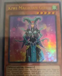 Yu-Gi-Oh! Kiwi Magician Girl MVP1-ENG16 1st Edition Gold Ultra Rare NM - Image 2