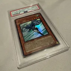 Yugioh PSA 10 Elemental Hero Stratos JUMP-EN012 Limited Edition Ultra Rare - Image 3