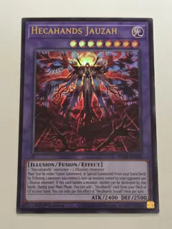 Hecahands Jauzah PHRE-EN006 Ultra Rare Yugioh 1st Edition Phantom Revenge Mint - Image 1