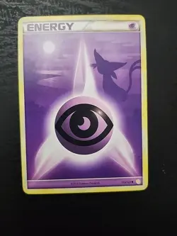 Pokemon TCG Psychic Energy Basic Card 119/123 HeartGold SoulSilver Regular LP - Image 1