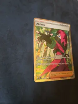Pokemon TCG Atticus Trainer Prismatic Evolutions Ultra Rare Card 133/131 MINT - Image 4