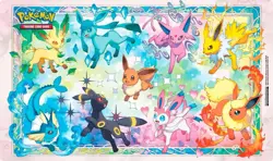 Pokemon Playmat- Prismatic Evolutions Super Premium Collection Eeveelution TCG - Image 1