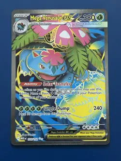 Pokemon: Mega Evolution -Mega Venusaur EX 155/132 - Ultra Rare NM - Image 1