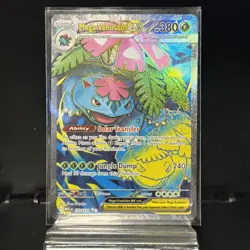 Mega Venusaur ex Ultra Rare Pokemon TCG Mega Evolutions 155/132 NM - Image 1